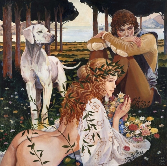 Milo Manara, Tribute to Botticelli, Year 2001