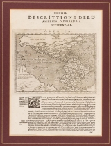 Magini, Giovanni: Map of North and South America