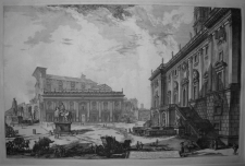 Piranesi, Giovanni: THE PIAZZA DEL CAMPIDOGLIO, Year 1774