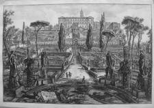 Piranesi, Giovanni: THE VILLA D'ESTE IN TIVOLI, Year 1773