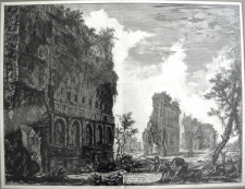 Piranesi, Giovanni: HADRIAN'S VILLA: THE PIAZZA D'ORO, Year 1776