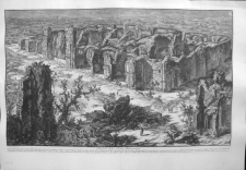 Piranesi, Giovanni: THE BATHS OF CARACALLA. BIRD'S-EYE VIEW, Year 1765