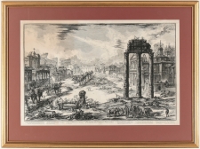 Piranesi, Giovanni: VIEW OF CAMPO VACCINO, Year 1772