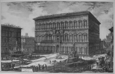 Piranesi, Giovanni: THE PALAZZO FARNESE, Year 1773