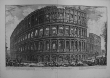 Piranesi, Giovanni: THE COLOSSEUM, Year 1757