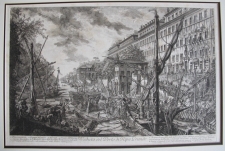 Piranesi, Giovanni: THE HARBOUR AND QUAY, CALLED THE RIPA GRANDE. Year 1753