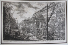 Piranesi, Giovanni: THE HARBOUR AND QUAY, CALLED THE RIPA GRANDE. Year 1753