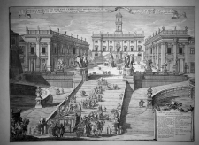 Specchi, Alessandro: DISEGNO E PROSPETTO DEL ROMANO CAMPIDOGLIO, Year 1692